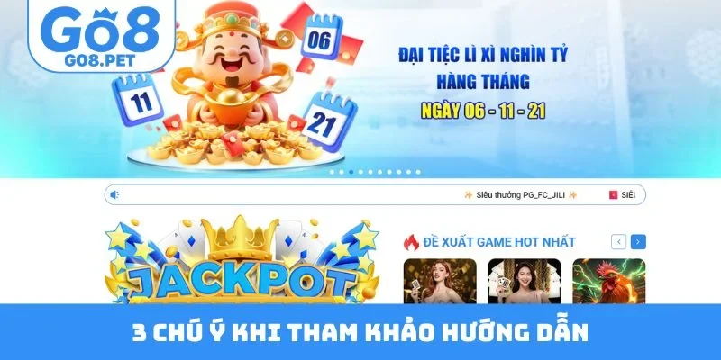 3 chú ý cần nhớ khi tham khảo hướng dẫn